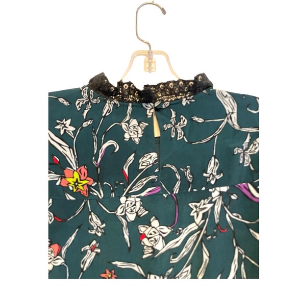 Anthropologie Vineet Bahl Ines Floral Tunic Dress Size Small‎ Mini Shift Floral - Picture 6 of 9